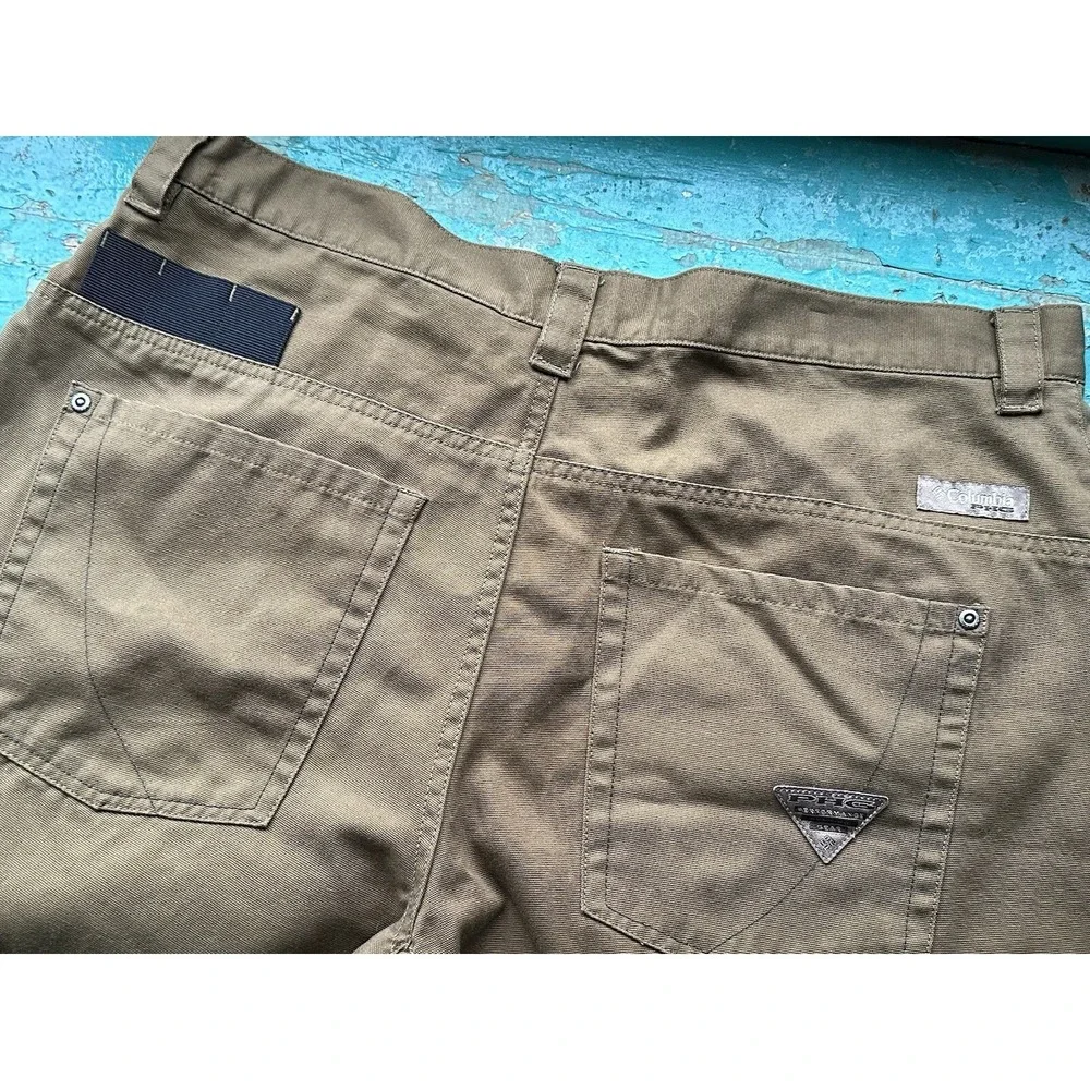 COLUMBIA PHG 20GA Hunting Pants Men's 36 x‎ 28 Heavy Duty 100% Cotton Flat Front